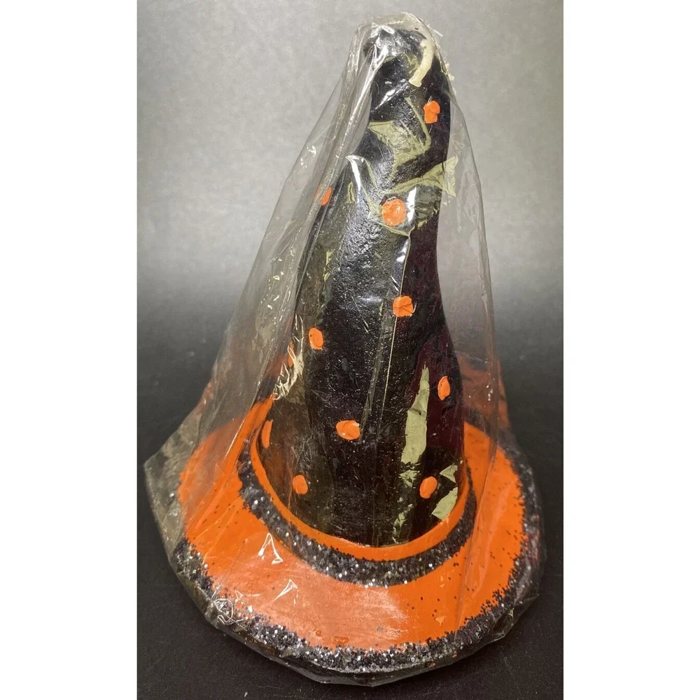 Vintage Halloween Witch Hat Candle‎ Walmart Brand 5